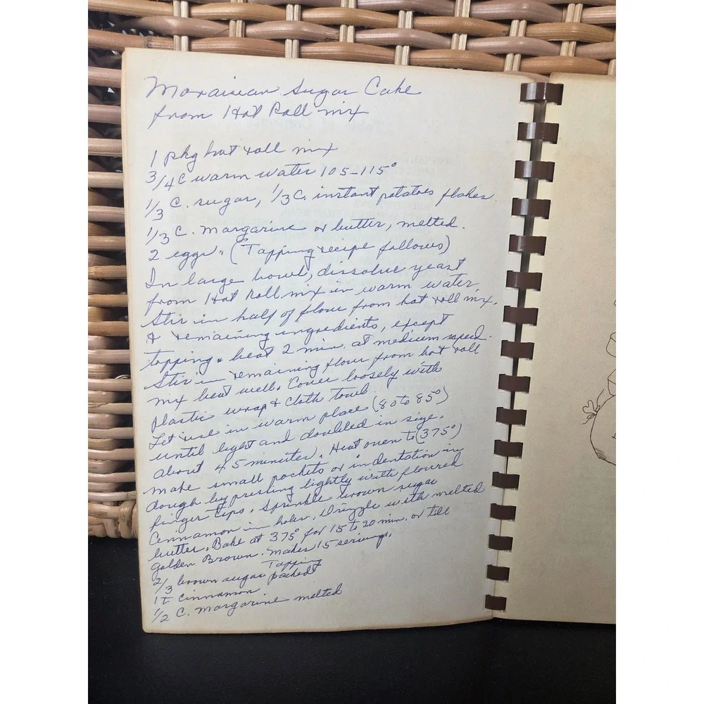 Vintage Mt Tabor Cookbook Winston-Salem NC 1845-1975‎ Methodist Church Recipes